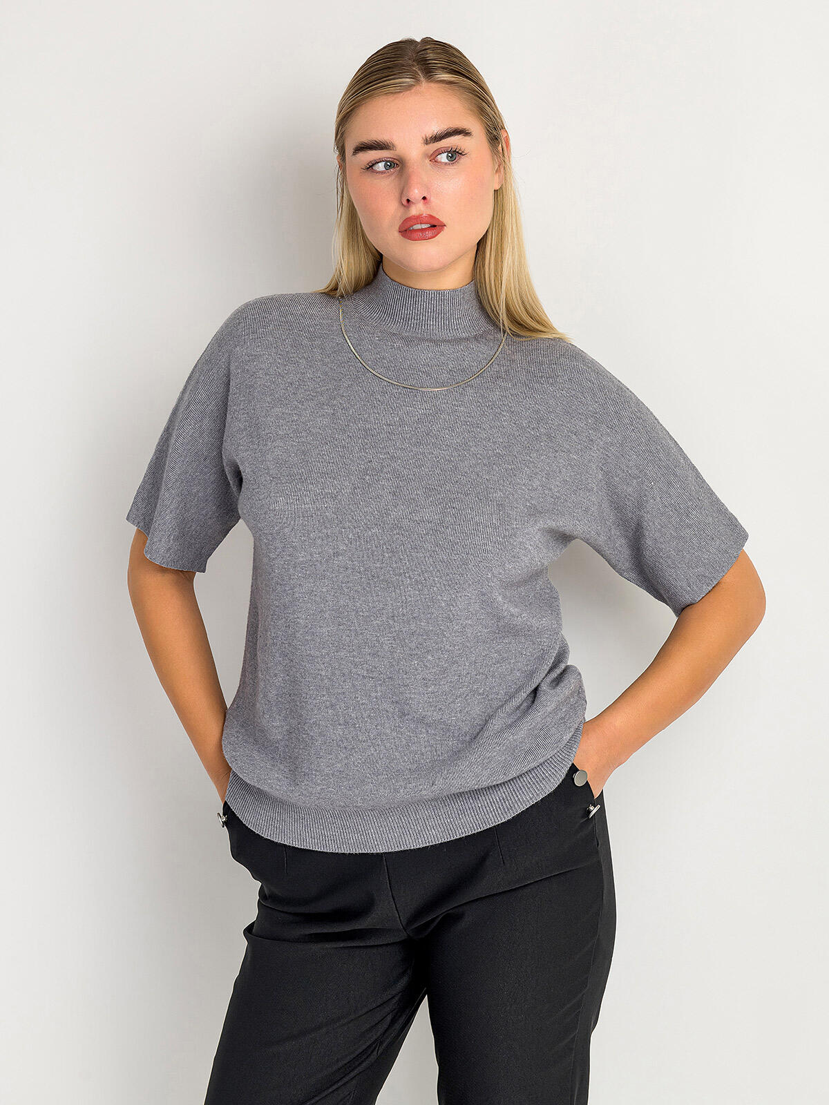 Sweter z bawełną