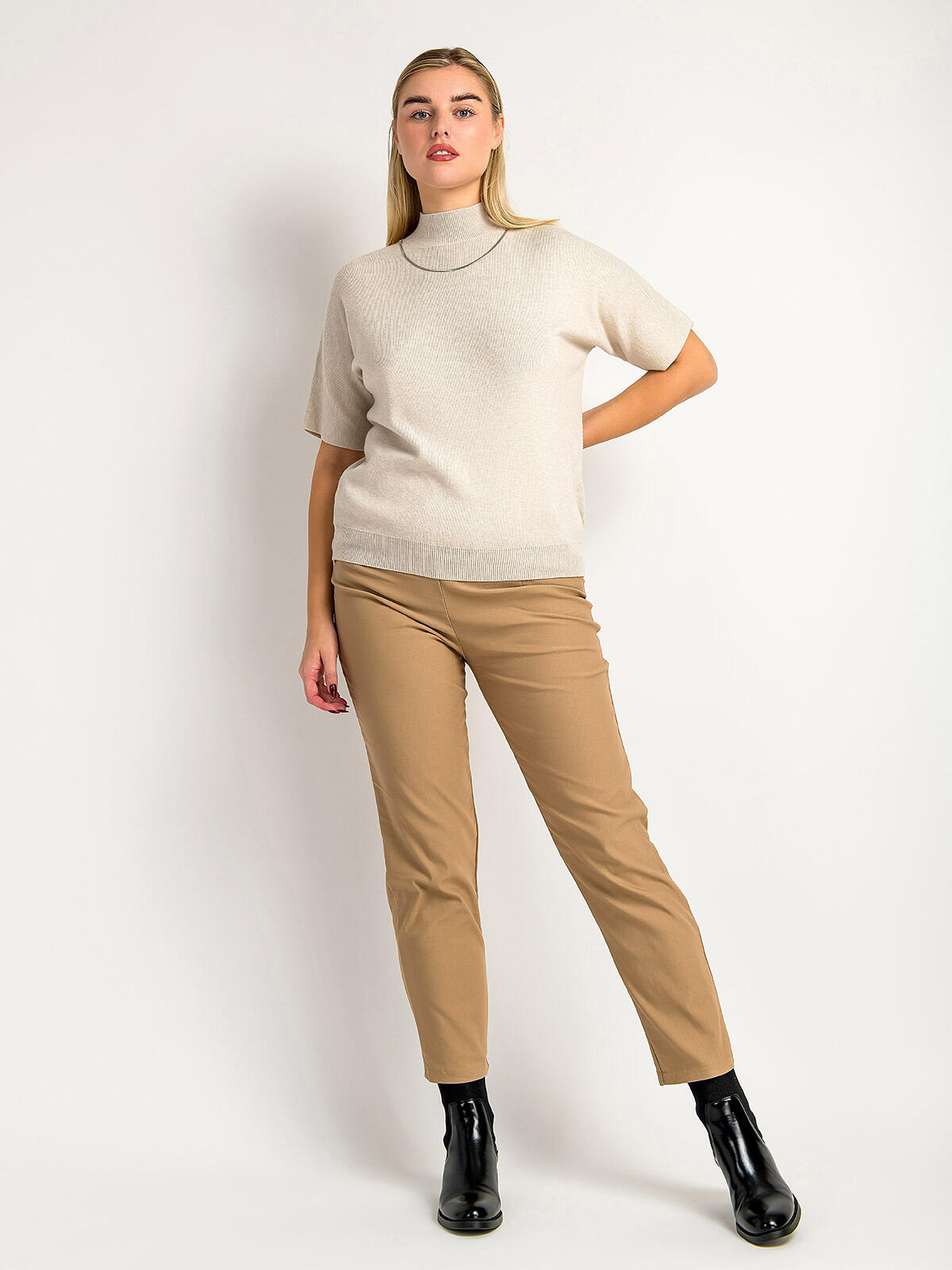 Sweter z bawełną