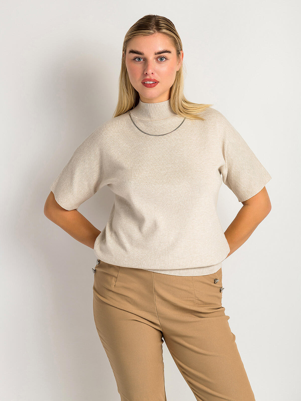 Sweter z bawełną