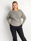 Sweter z domieszką wiskozy