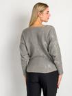 Sweter z domieszką wiskozy
