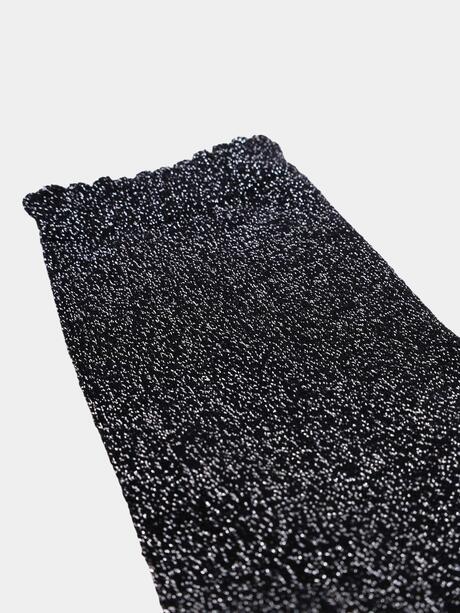 Skarpety z błyszczącą nitką i domieszką bawełny