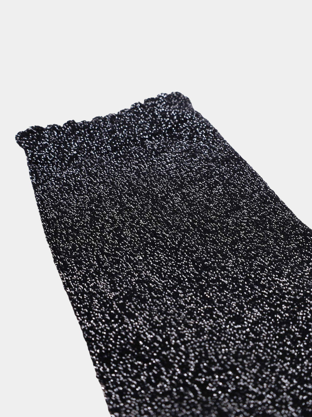 Skarpety z błyszczącą nitką i domieszką bawełny