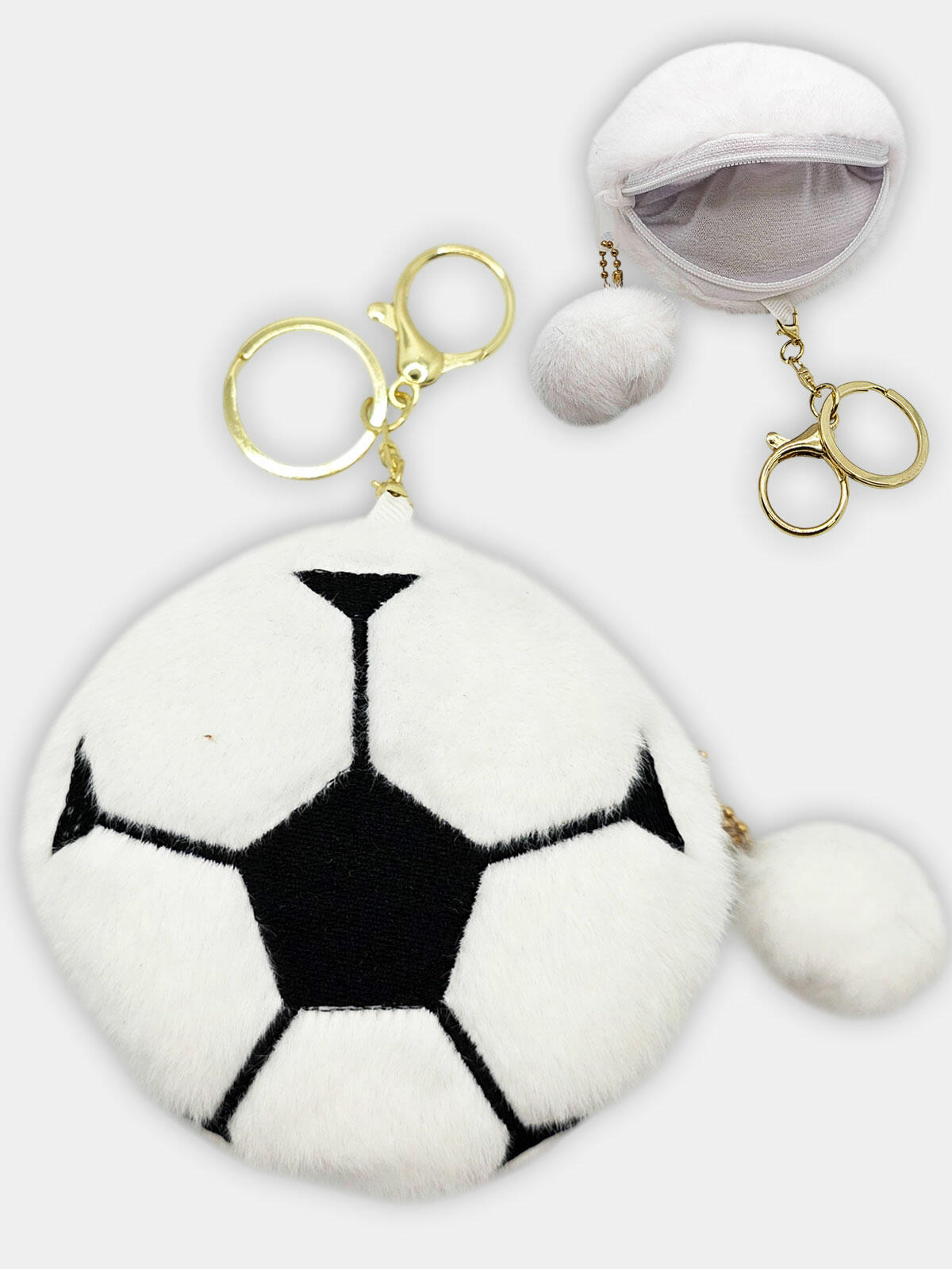 Pluszowy brelok z kieszonką