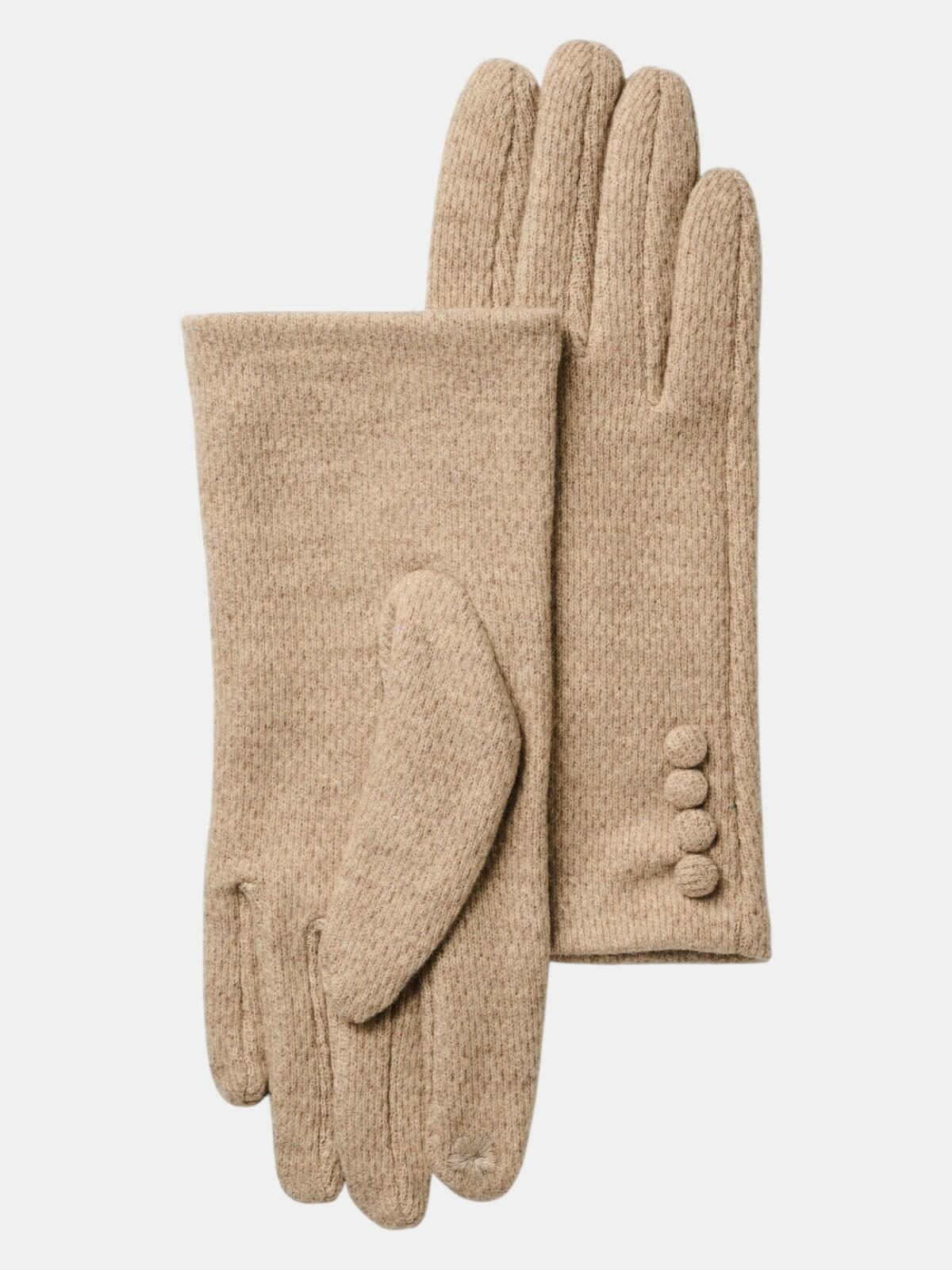 Rękawiczki z ozdobnym akcentem
