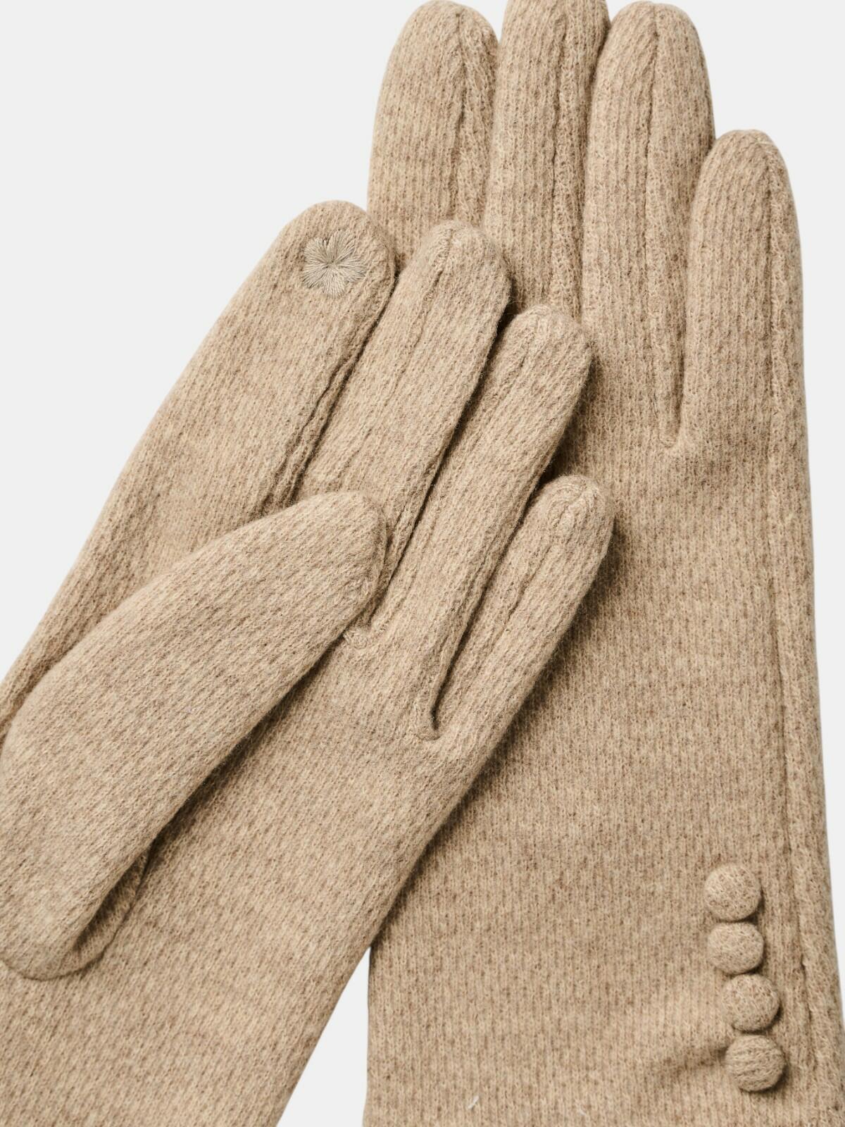 Rękawiczki z ozdobnym akcentem