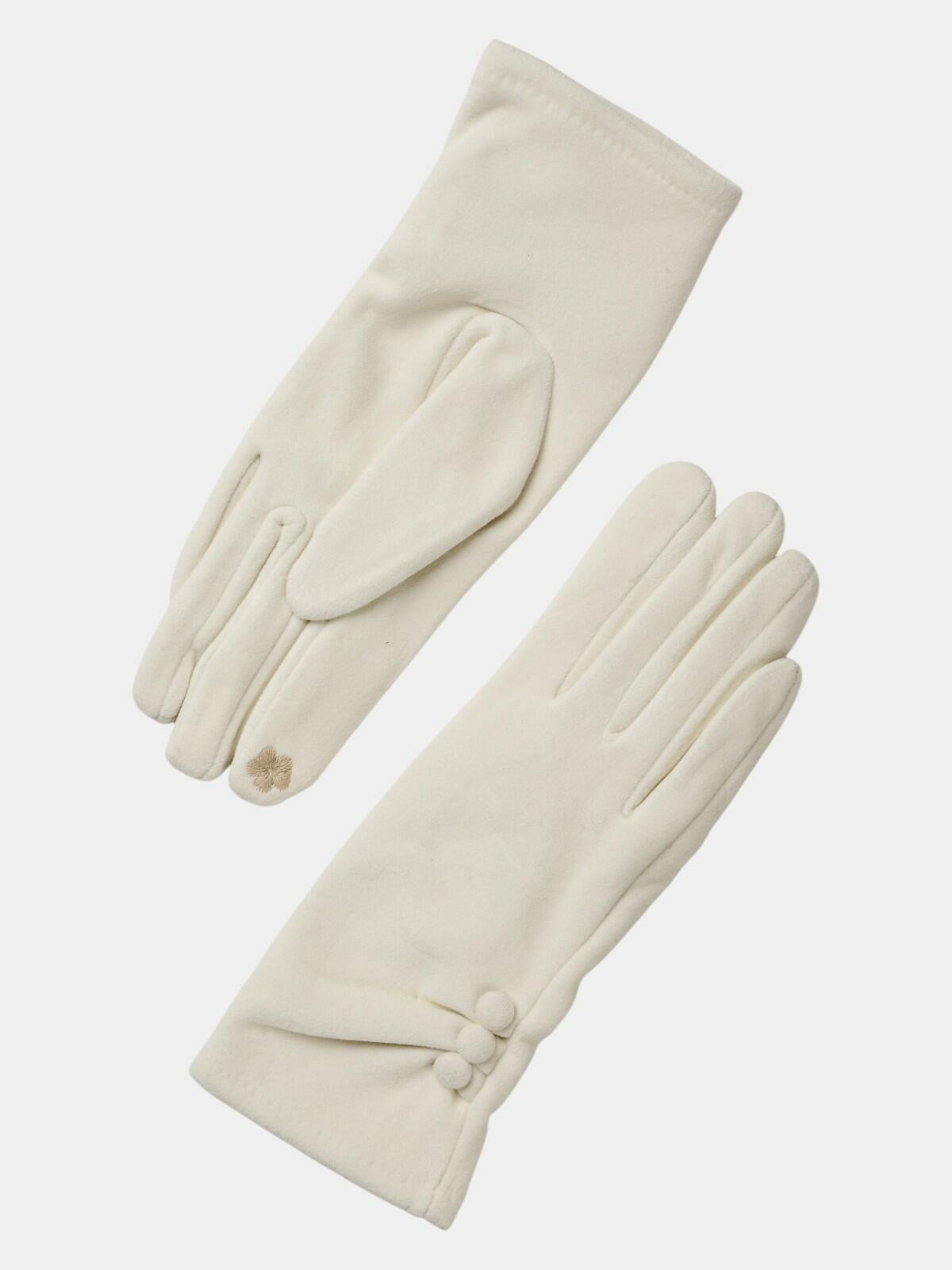 Rękawiczki z ozdobnym akcentem