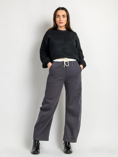 Spodnie z domieszką bawełny