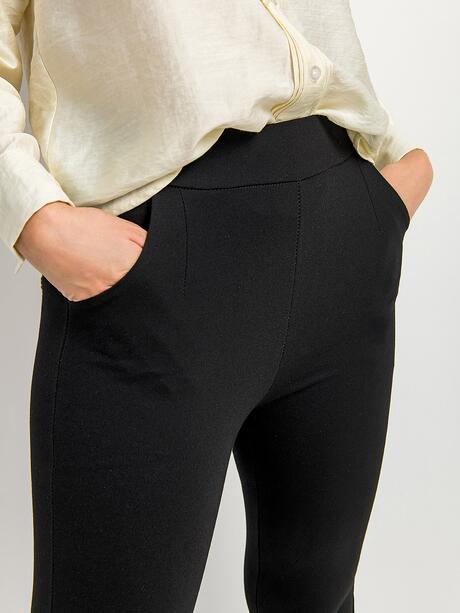 Eleganckie spodnie z bawełną