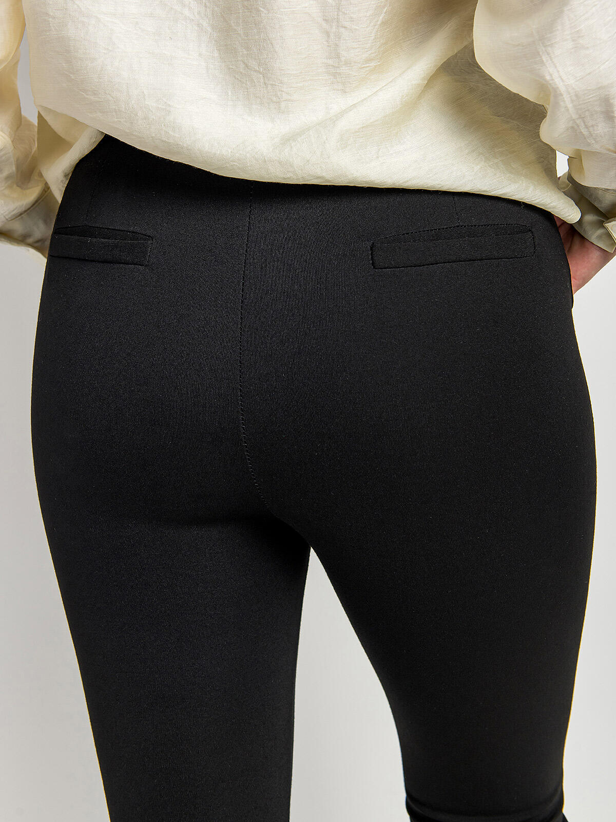 Eleganckie spodnie z bawełną