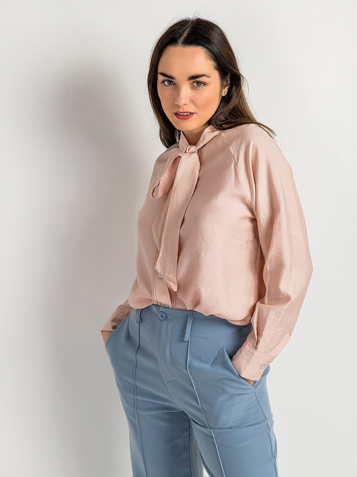 Elegancka koszula z bawełną