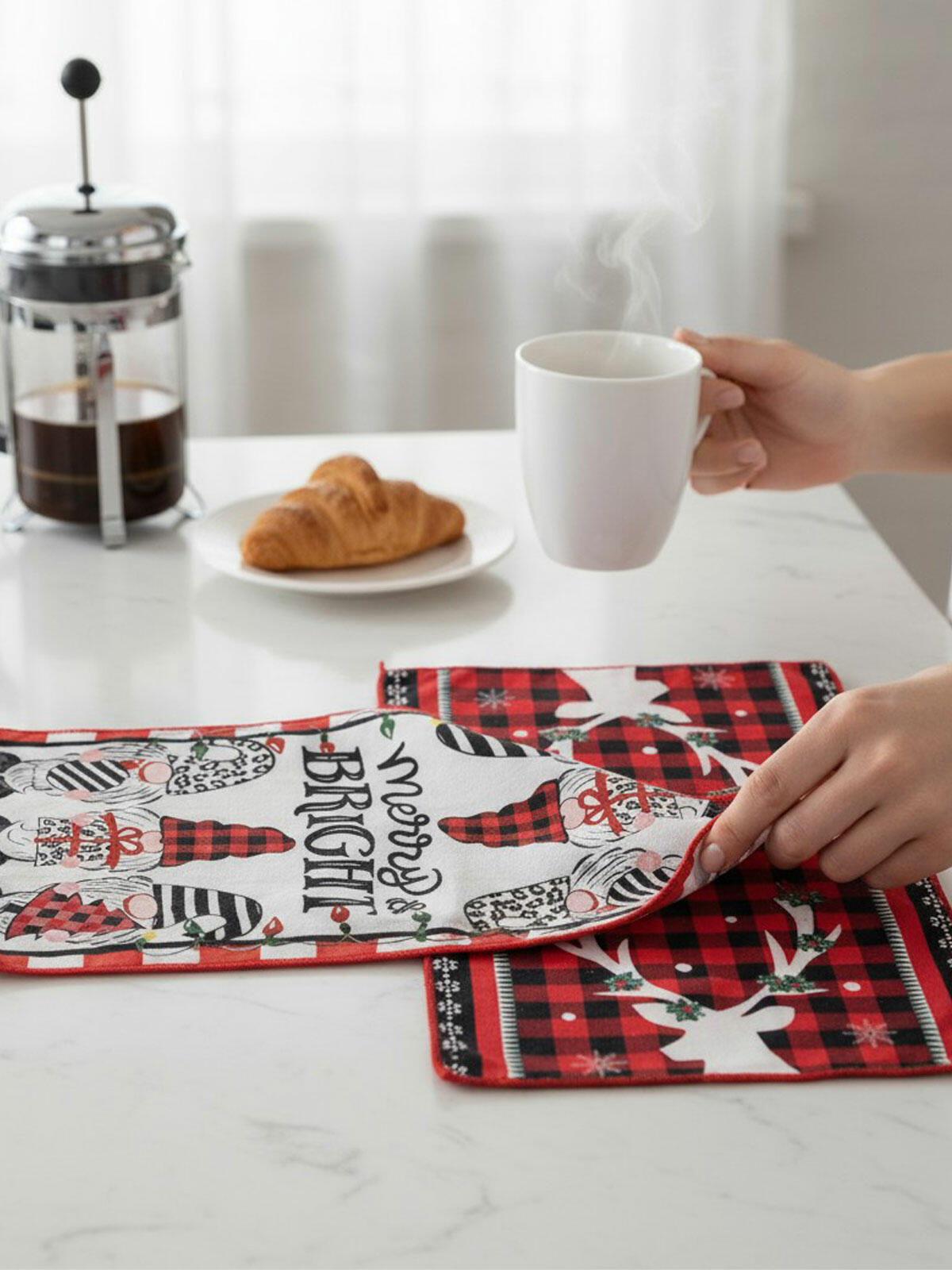 Ścierka świąteczna 2-pak