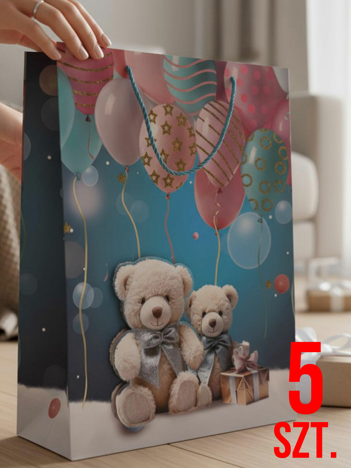 Torba prezentowa 5-pak w2