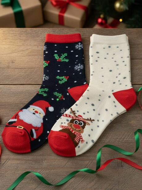 Świąteczne skarpetki 2-pak 39-41