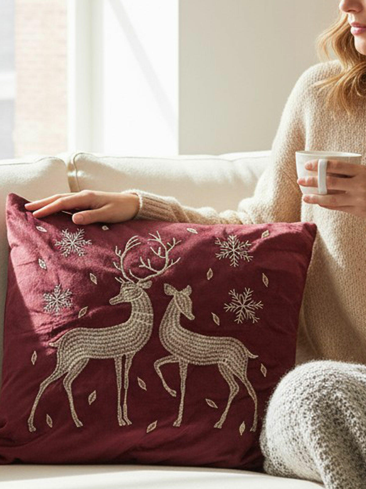 Poszewka z zimowym motywem