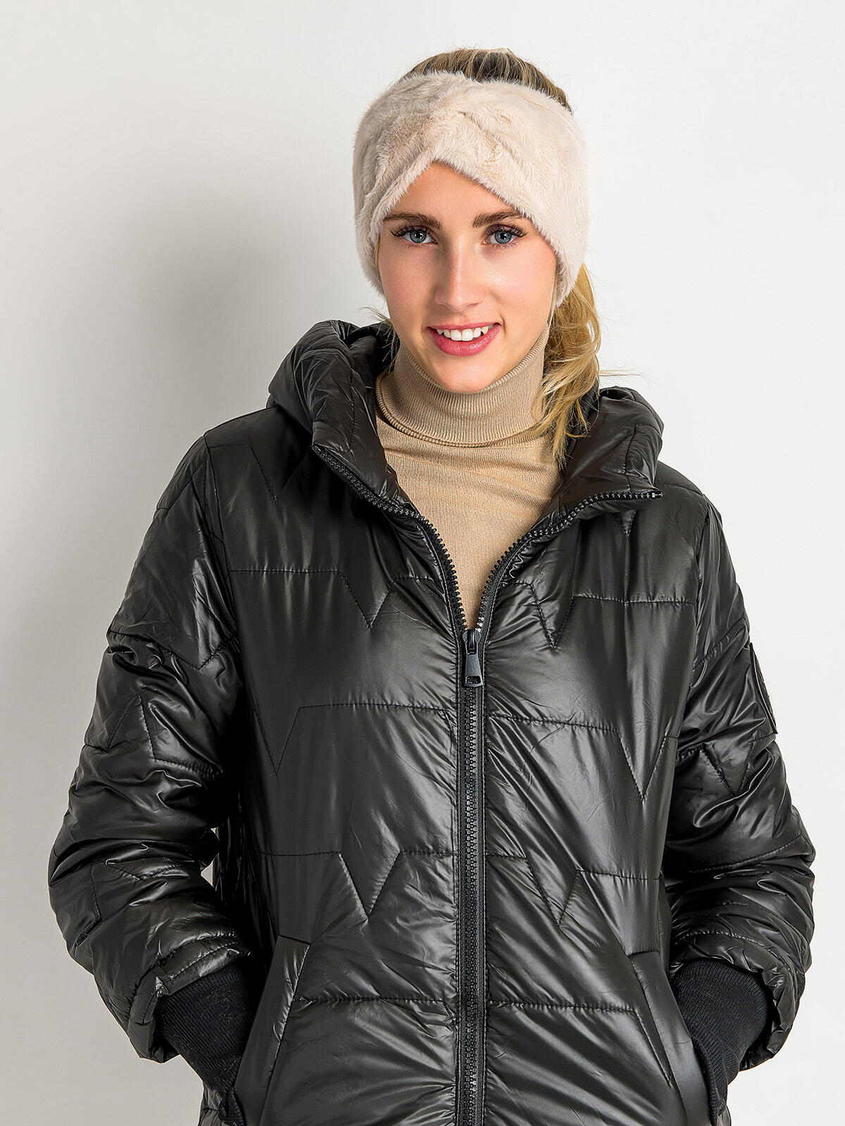 Opaska turban na głowę