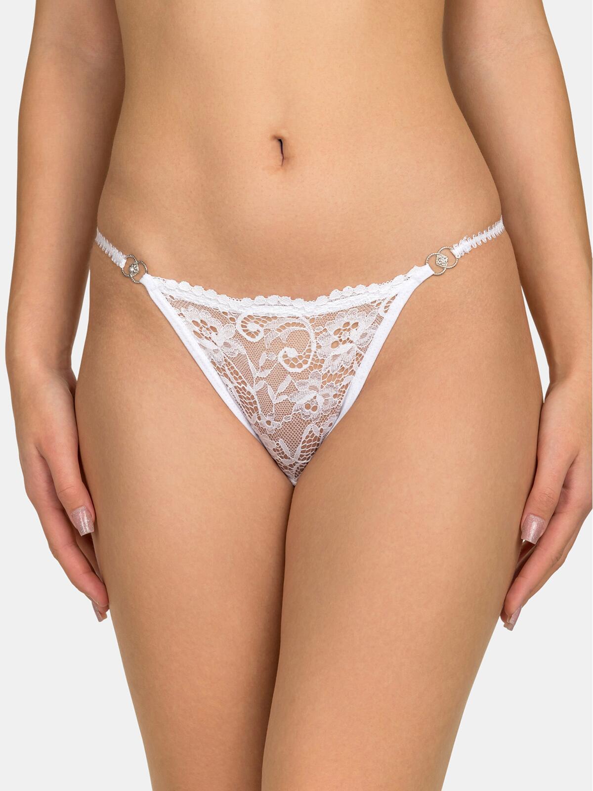 Koronkowe stringi damskie