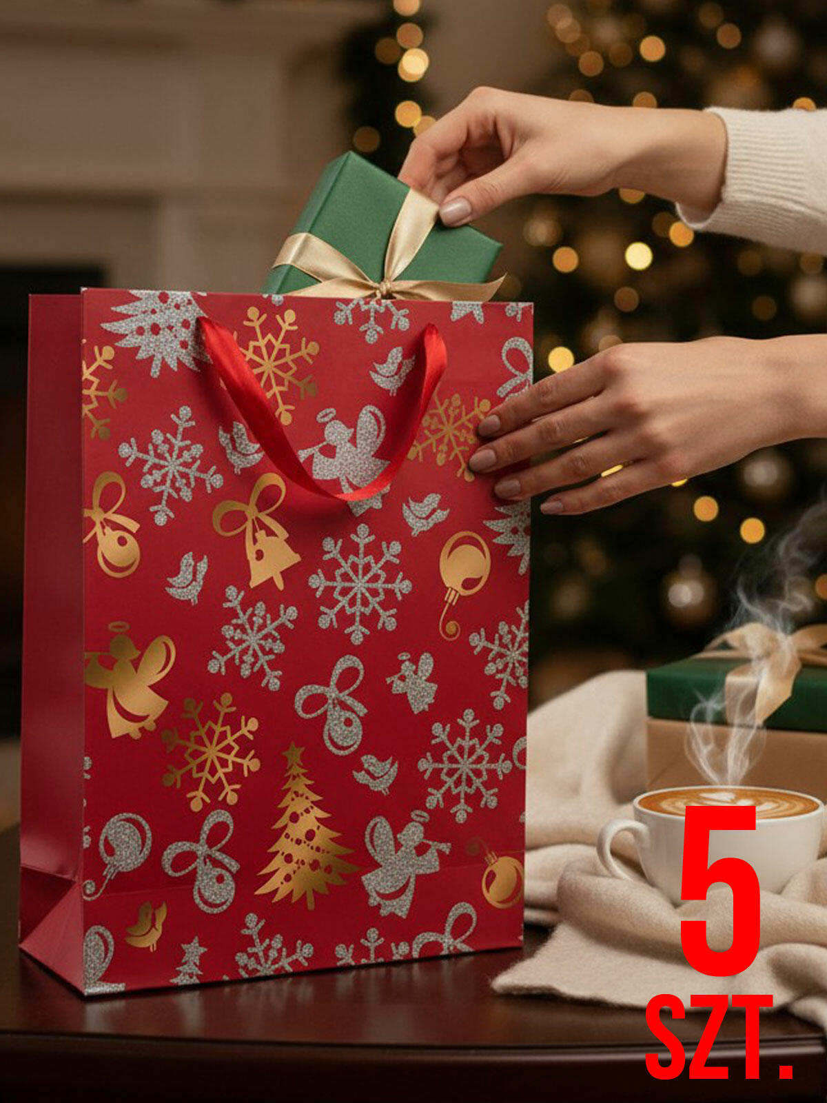 Torba prezentowa 5-pak w4