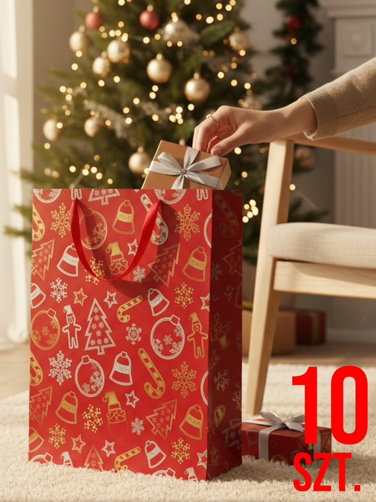 Torba prezentowa 10-pak w1