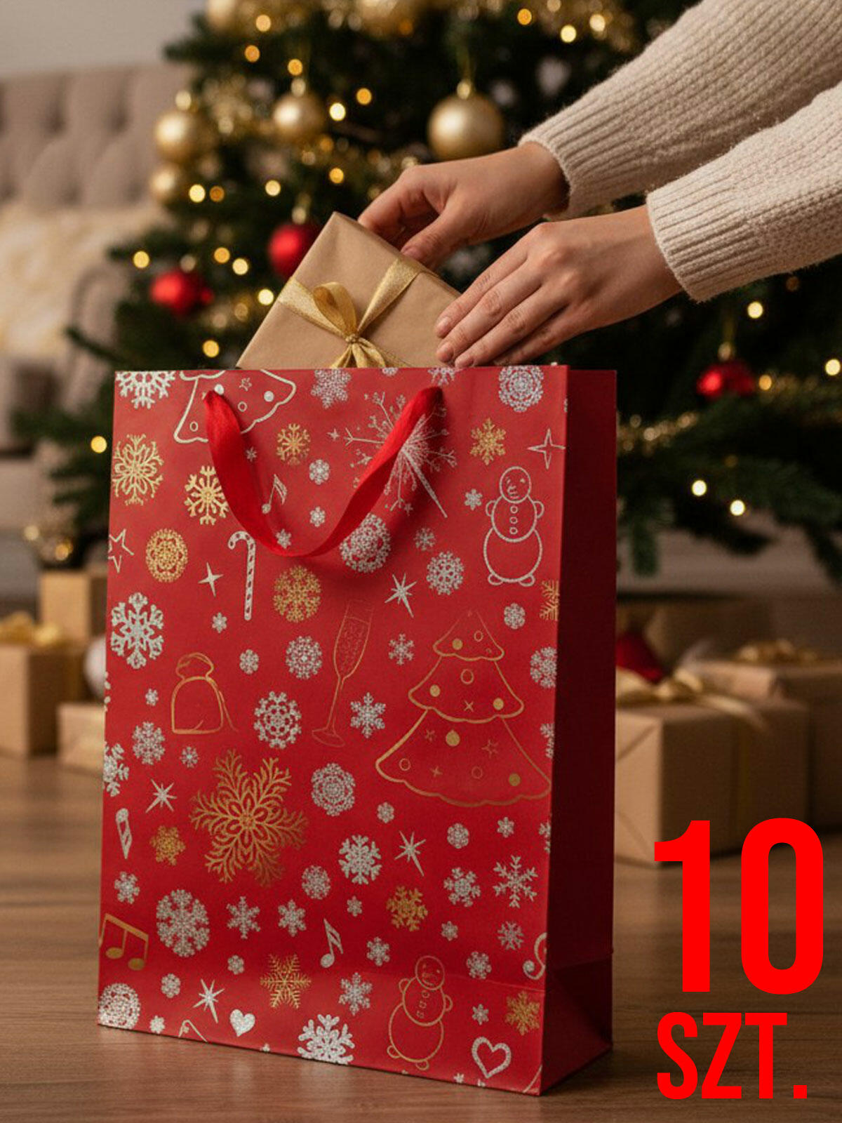 Torba prezentowa 10-pak w3