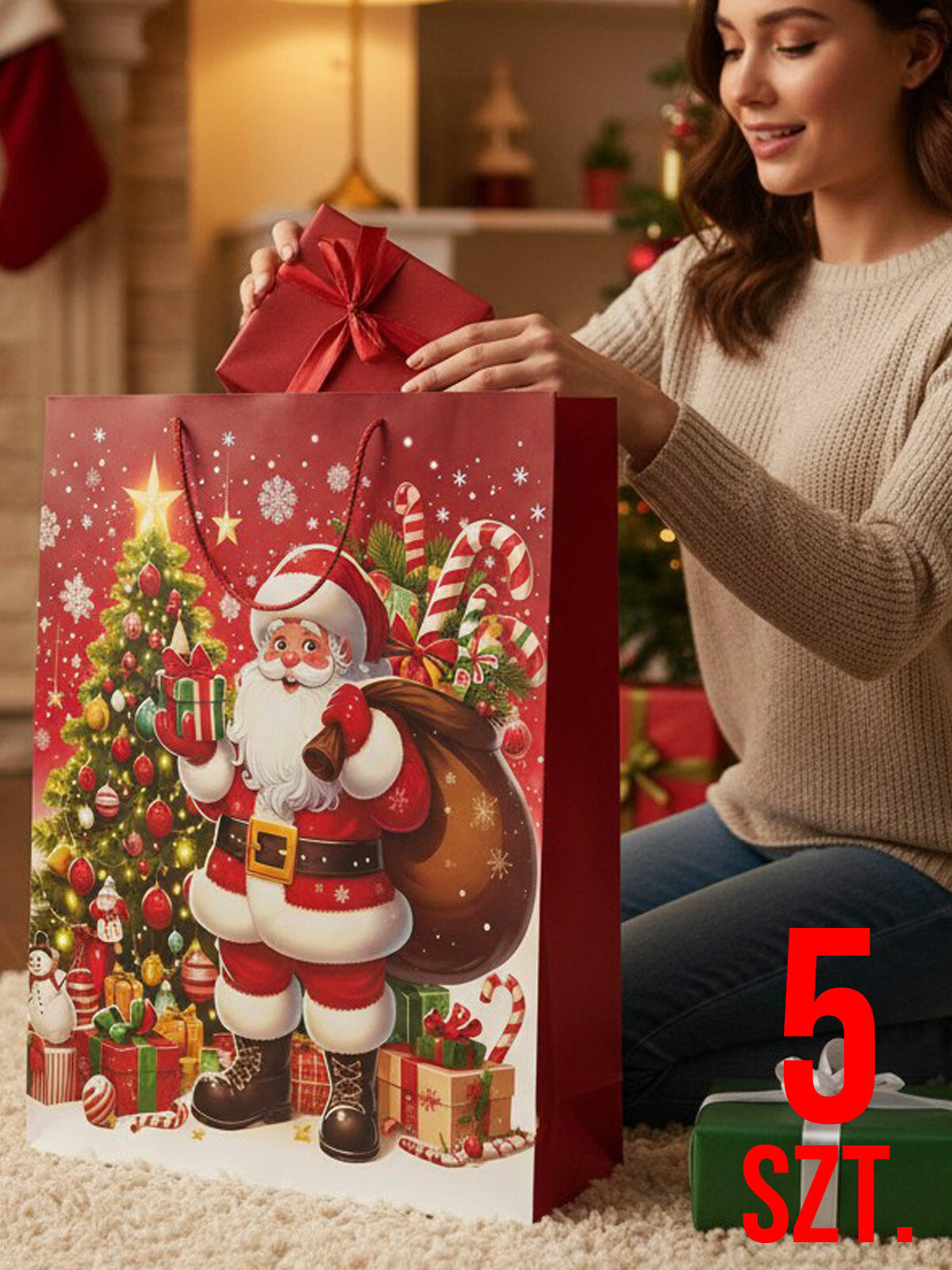 Torba prezentowa 5-pak w1