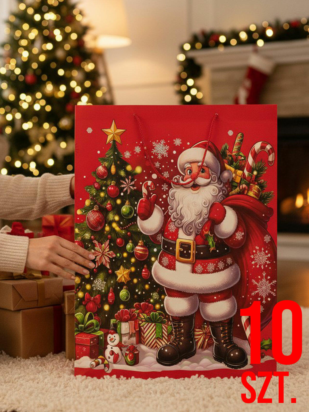 Torba prezentowa 10-pak w4