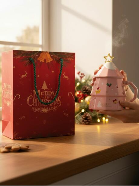 Kubek świąteczna choinka