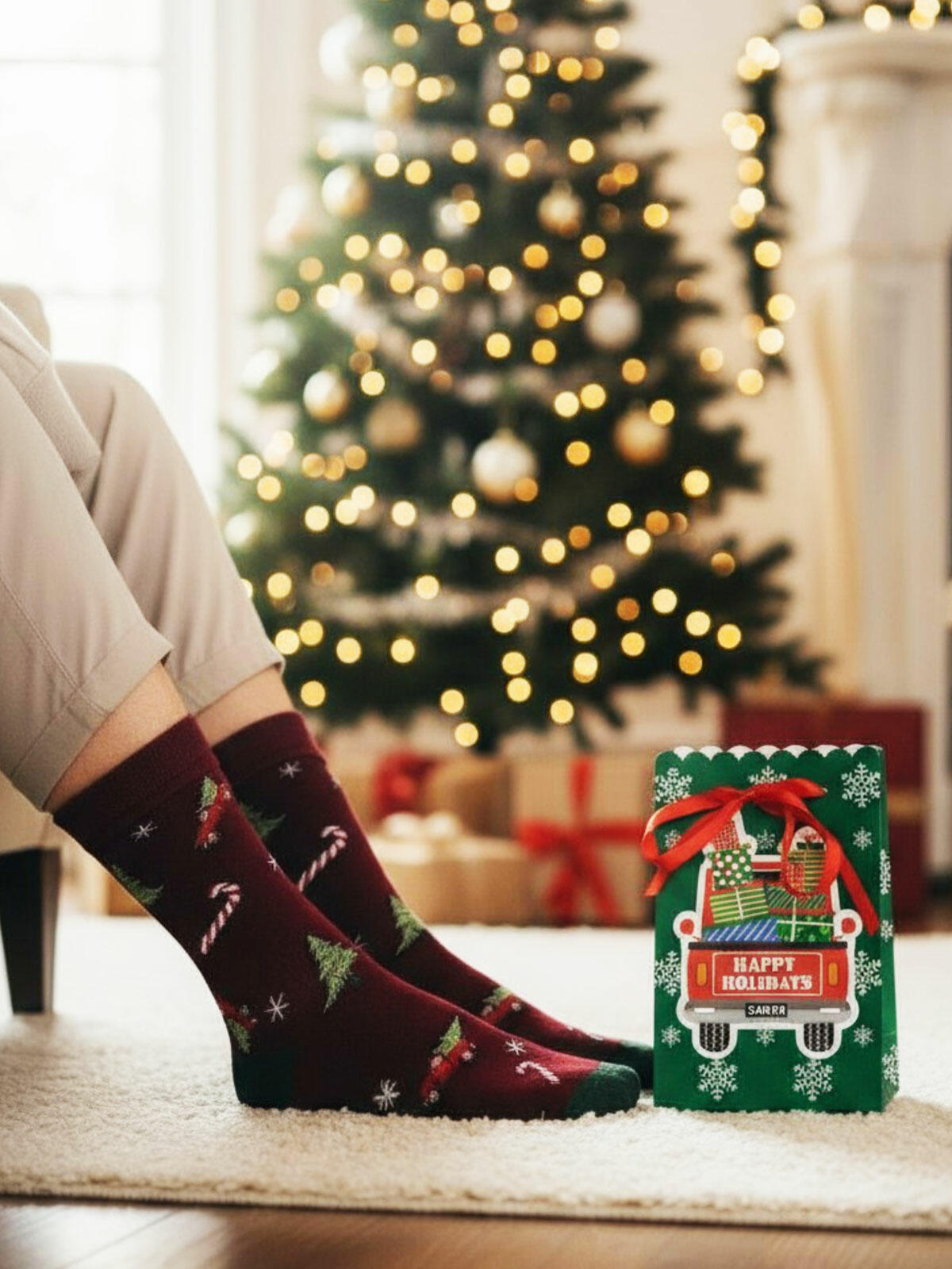 Skarpety świąteczne 43/45