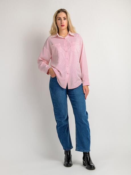 Koszula z domieszką bawełny