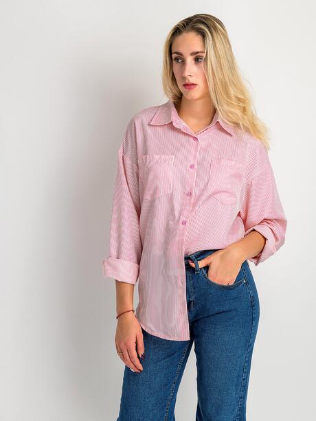 Koszula z domieszką bawełny