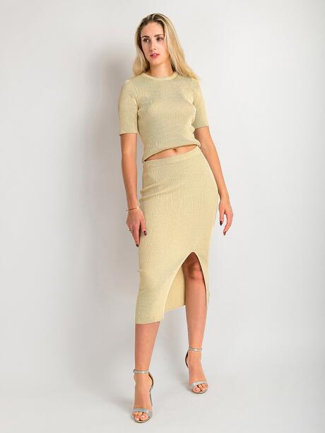 Spódnica w prążek