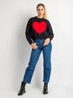 Sweter z serduszkiem