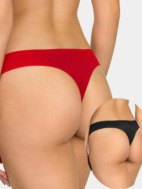 Stringi damskie 2-pak M