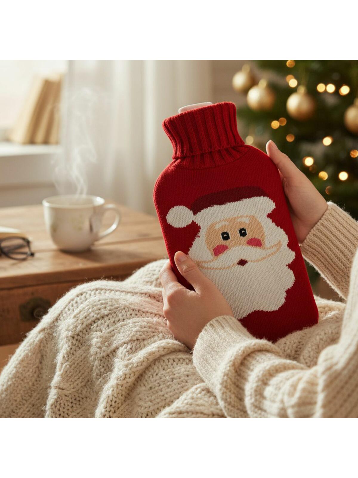 Termofor świąteczny z Mikołajem