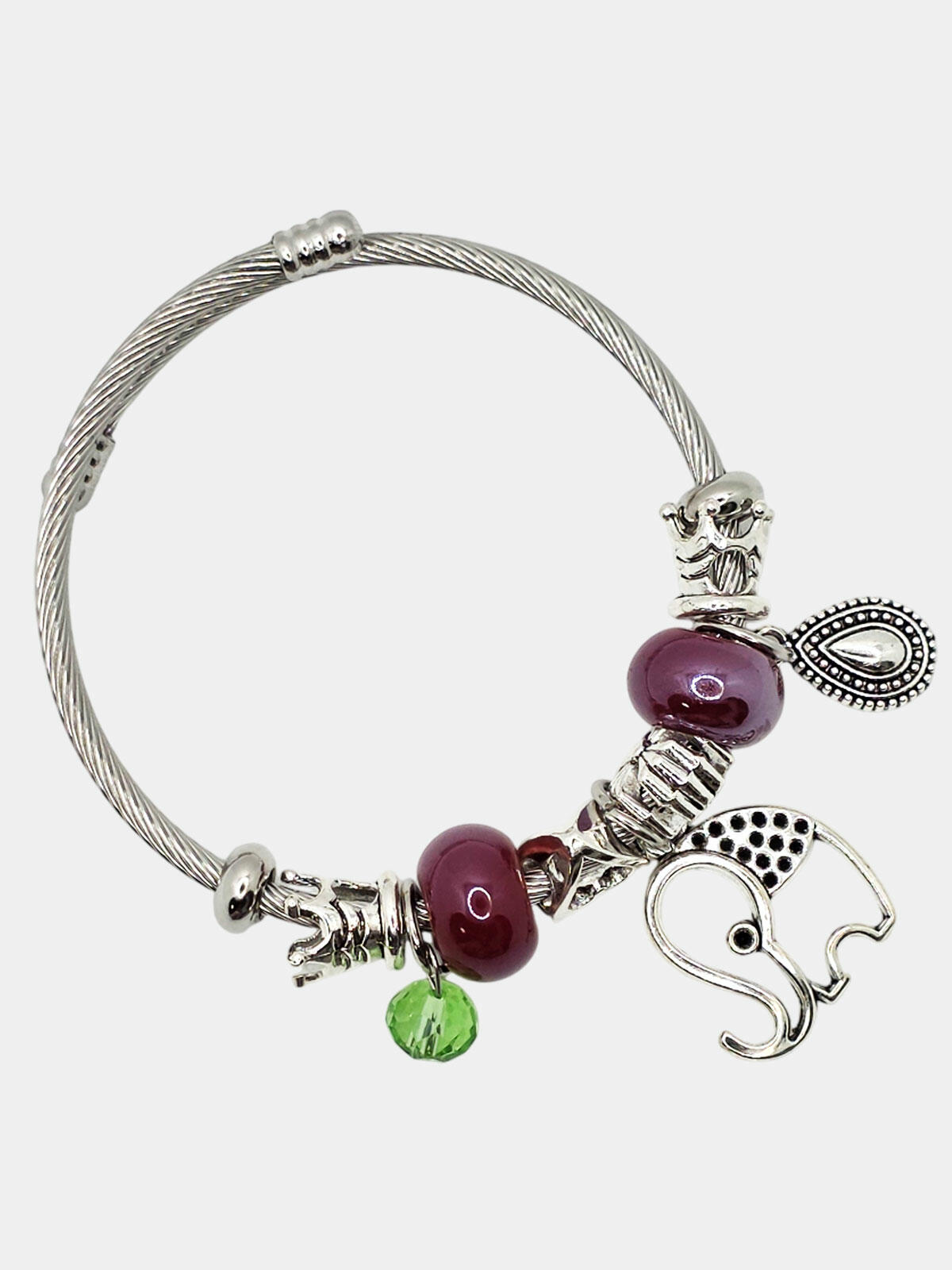 Bransoletka ze słonikiem