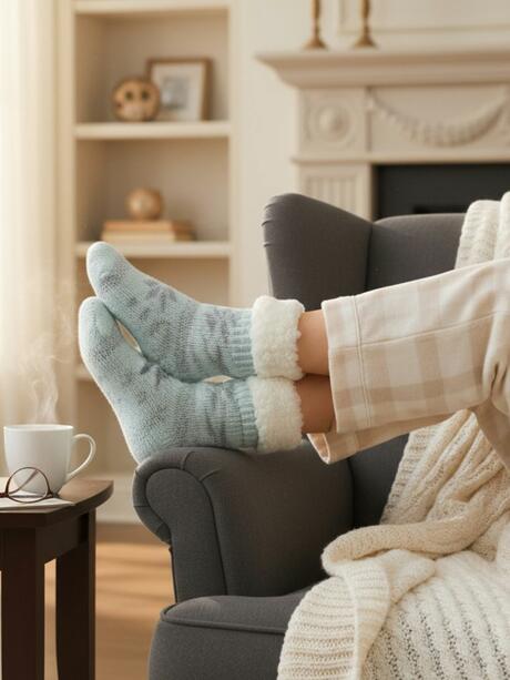 Skarpety z ociepleniem