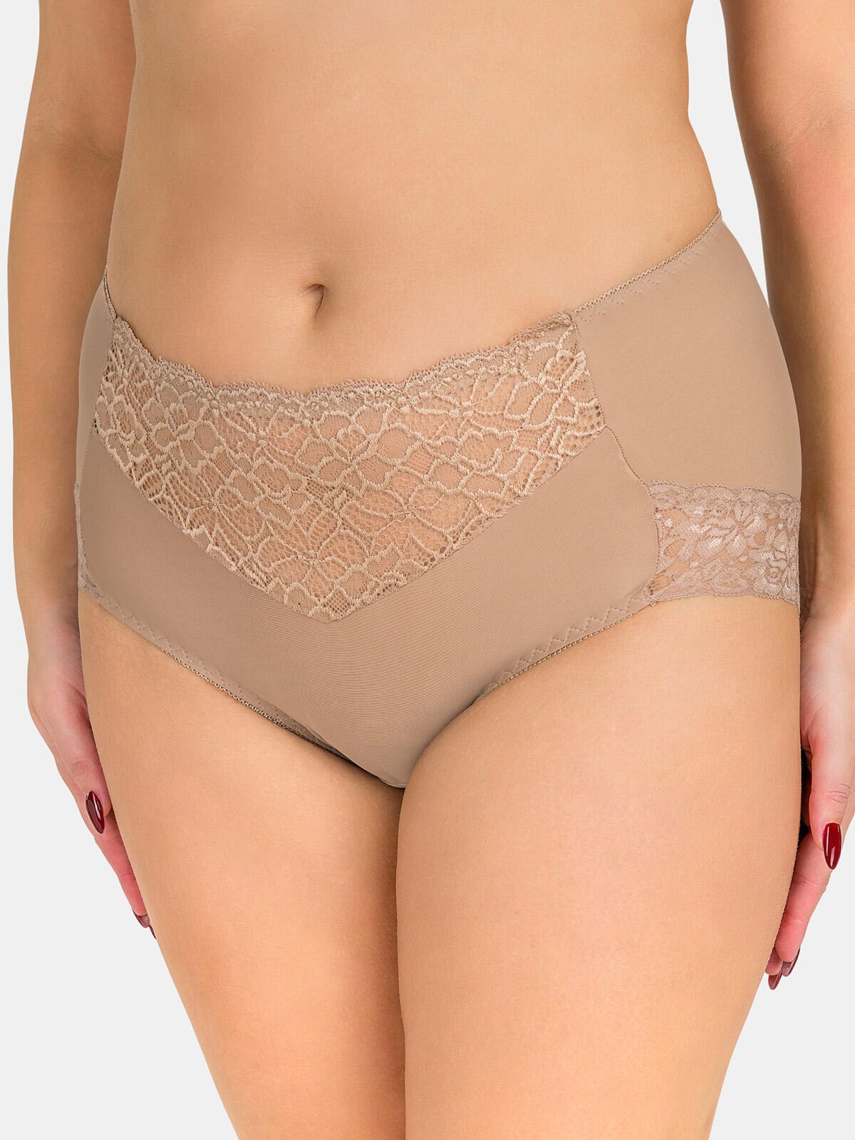 Majtki z koronką 2-pak XL