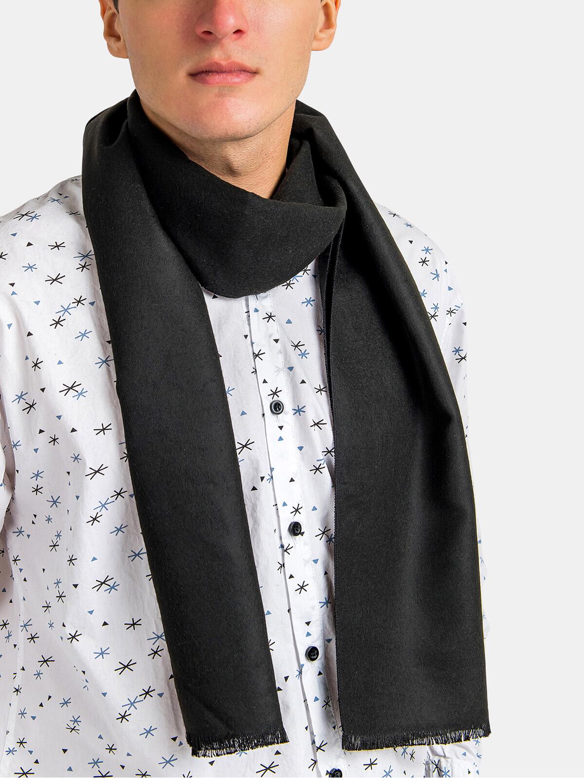 Szalik z domieszką wiskozy