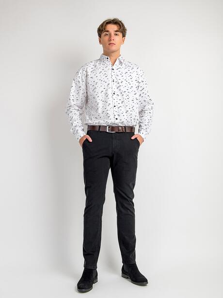 Eleganckie spodnie bawełniane