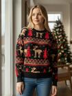 Sweter ze świątecznym motywem