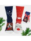 Skarpety dziecięce świąteczne 2-pak