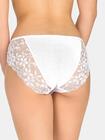 Majtki bawełniane z koronką 2-pak L