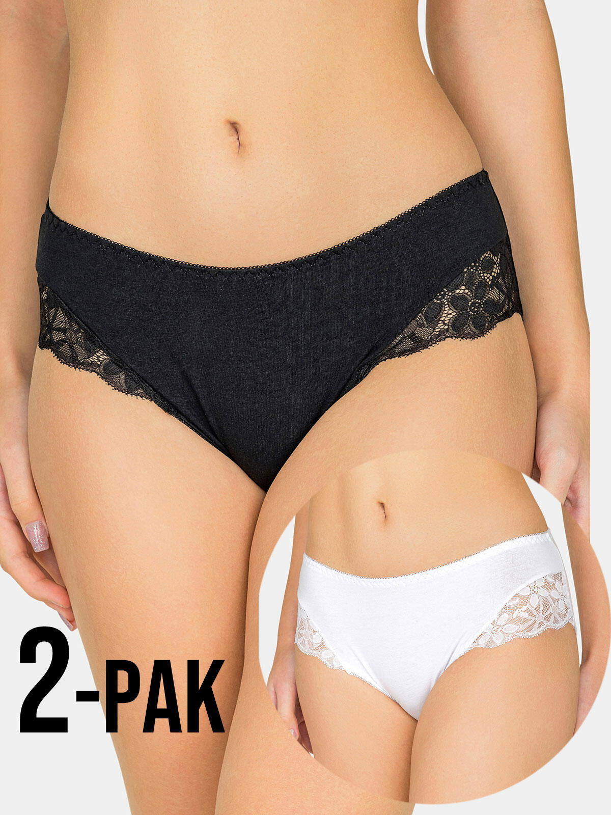 Majtki bawełniane 2-pak L