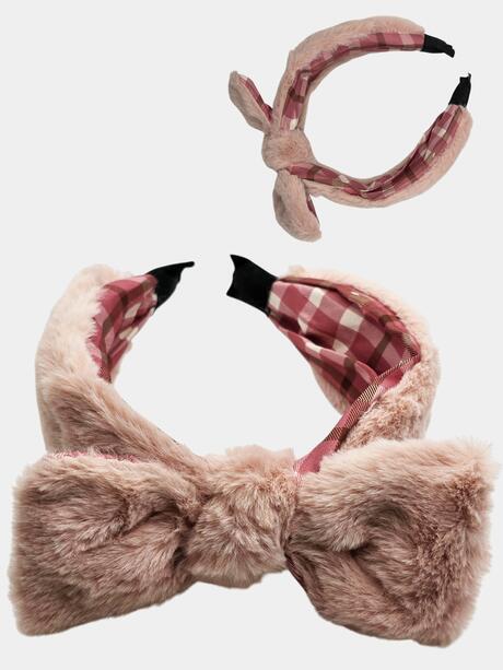 Opaska ze sztucznego futerka