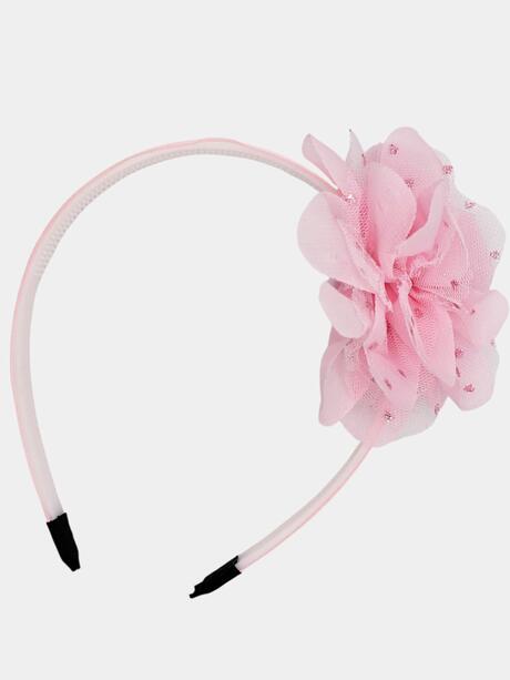 Opaska z kwiatową ozdobą