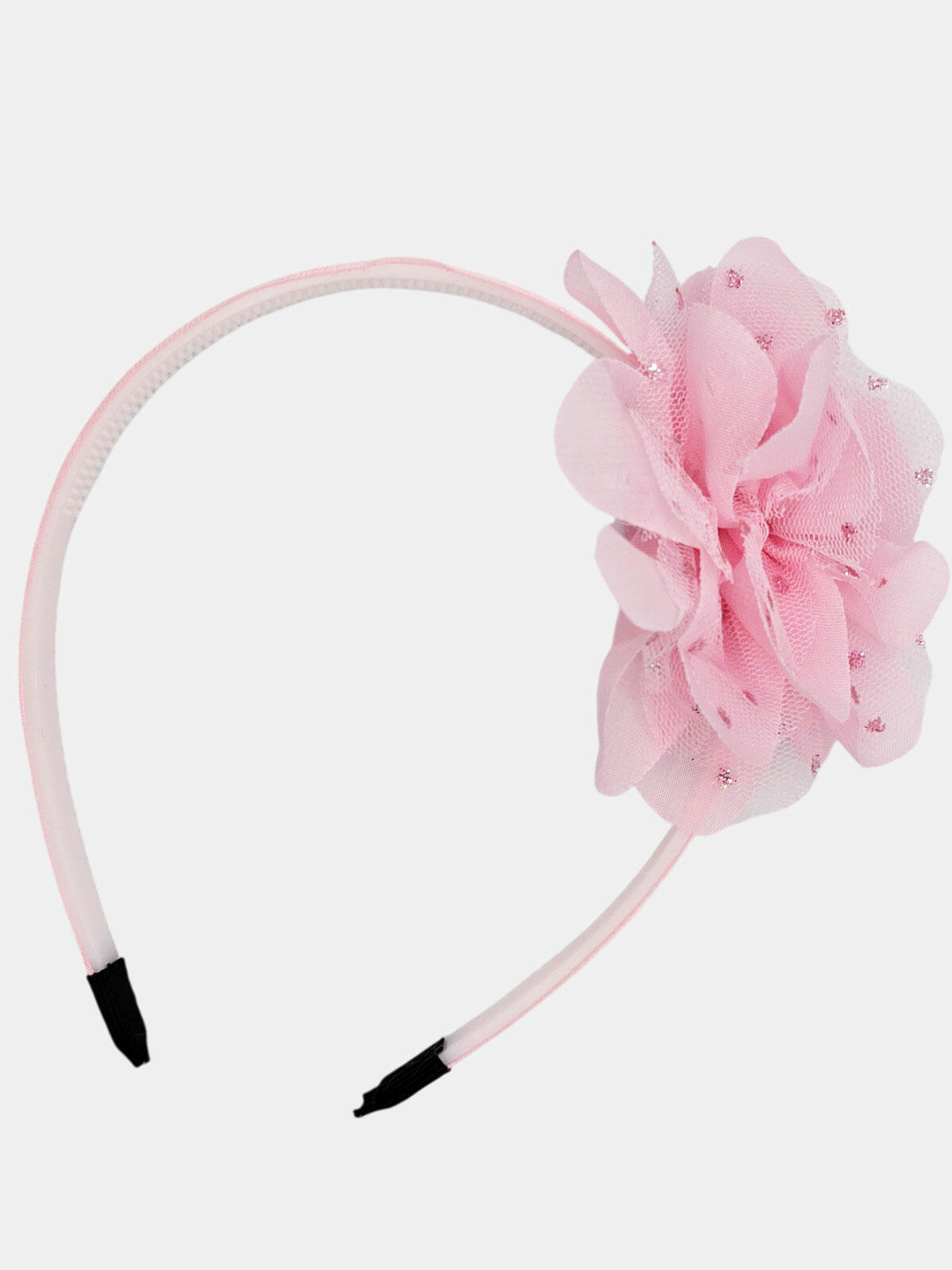 Opaska z kwiatową ozdobą