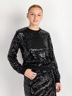 Cekinowa bluza