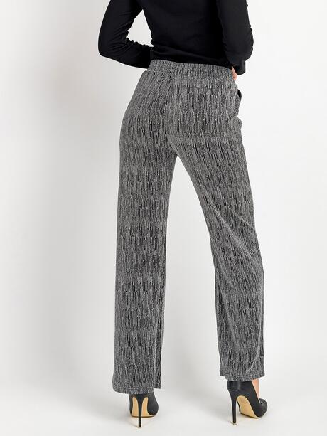 Błyszczące spodnie