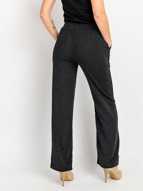 Błyszczące spodnie