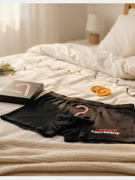 Bokserki świąteczne w prezentowym pudełku